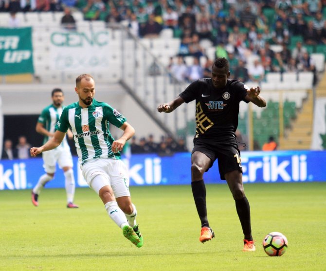 Bursaspor Osmanlıspor Maçı Başladığı Gibi Bitti
