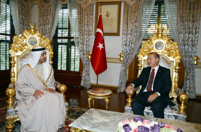 Erdoğan Bae Dışişleri Bakanı’nı Kabul Etti