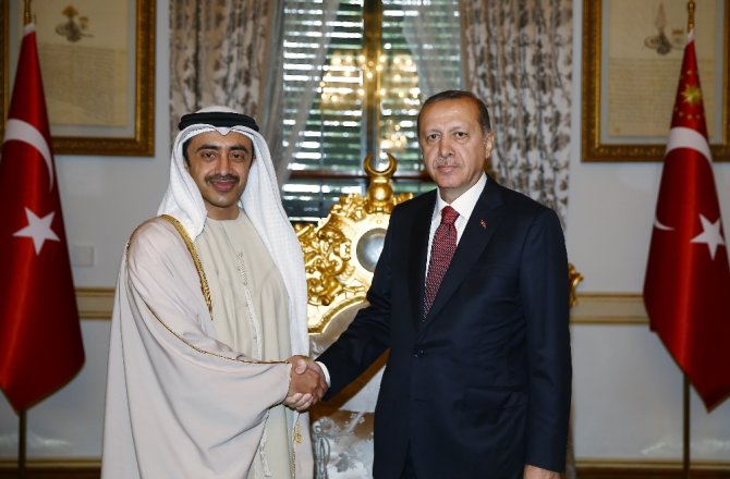 Erdoğan Bae Dışişleri Bakanı’nı Kabul Etti