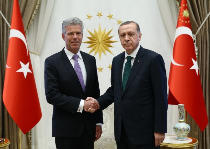 Cumhurbaşkanı Erdoğan’ın Büyükelçileri Kabul Etti