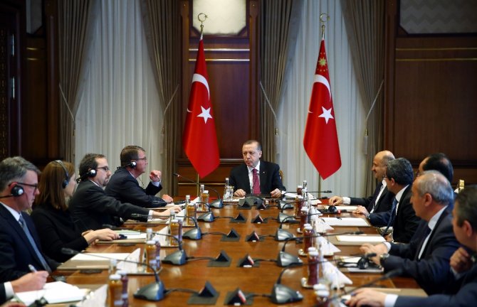 Cumhurbaşkanı Erdoğan Carter’ı Kabul Etti