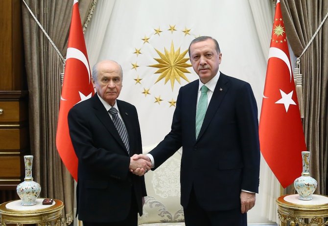 Erdoğan Bahçeli’yle Görüştü