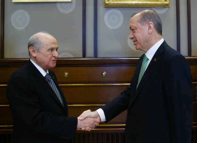 Erdoğan Bahçeli’yle Görüştü