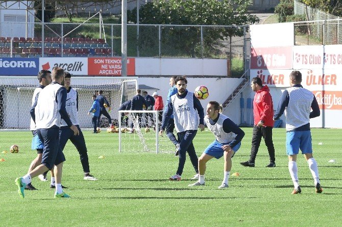Trabzonspor, Beşiktaş Maçı Hazırlıklarını Sürdürdü