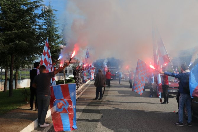 Trabzon’da Coşkulu Uğurlama