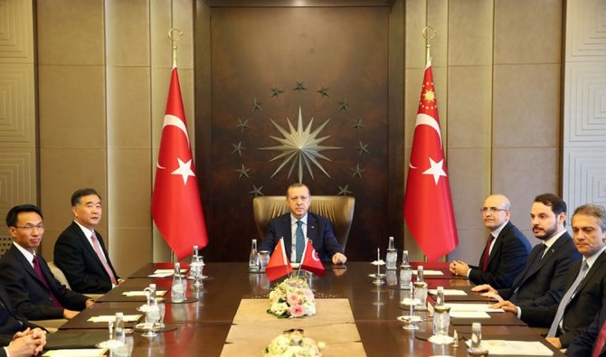 Çin Devlet Konseyi Başbakan Yardımcısı Beştepe’de