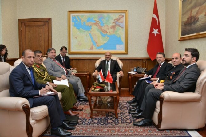 Fikri Işık Irak’ın Ankara Büyükelçisiyle Görüştü