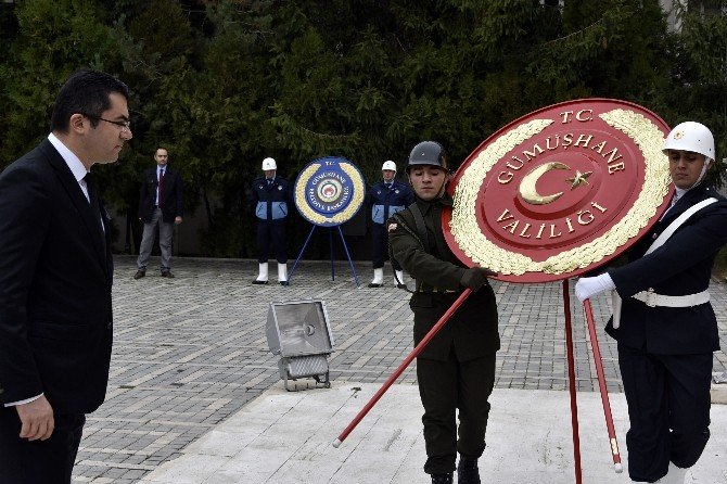 Gümüşhane’de 10 Kasım Atatürk’ü Anma Törenleri