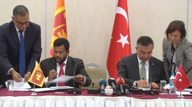 Sri Lanka İle Karma Ekonomik Mutabakat Zaptı İmzalandı