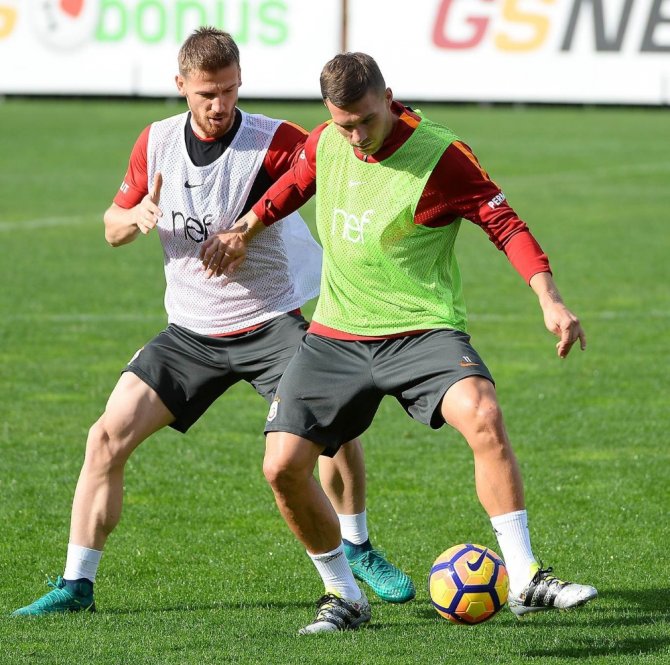 Galatasaray Derbi Hazırlıklarını Sürdürdü