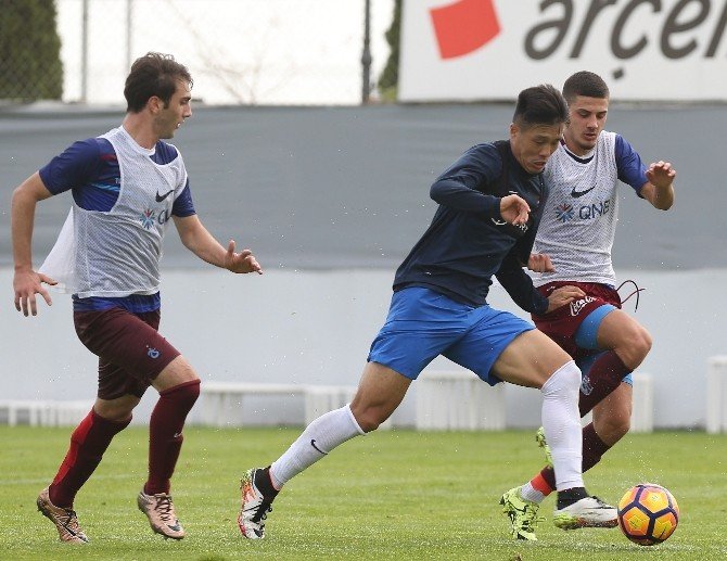 Trabzonspor, Antalyaspor Maçı Hazırlıklarını Sürdürdü