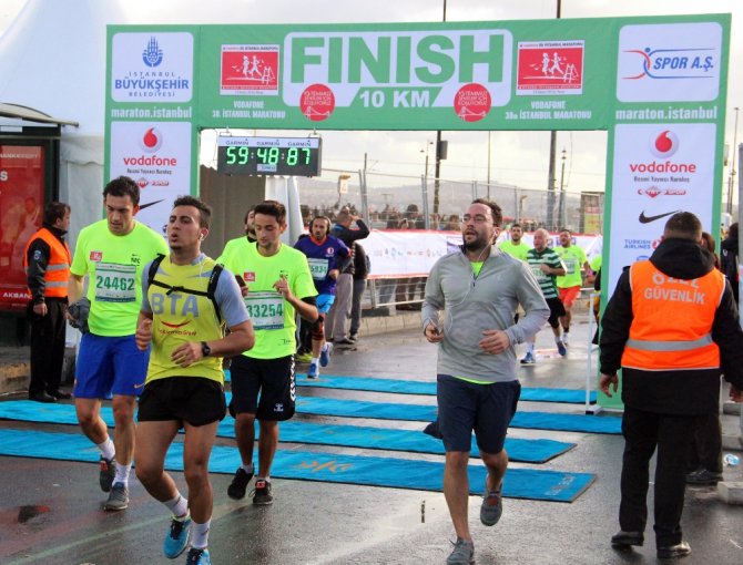 İstanbul Maratonundan Renkli Görüntüler