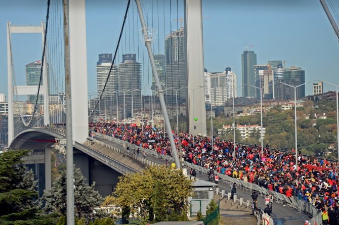İstanbul ’15 Temmuz Şehitleri’ İçin Koştu