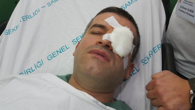 Samsun’da Doktora Darp