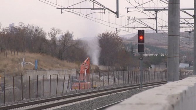 Başkentray Çalışmaları Sırasında Gaz Kaçağı Paniği