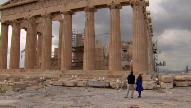 Obama Acropolis’i Gezdi