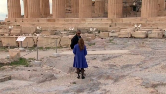 Obama Acropolis’i Gezdi
