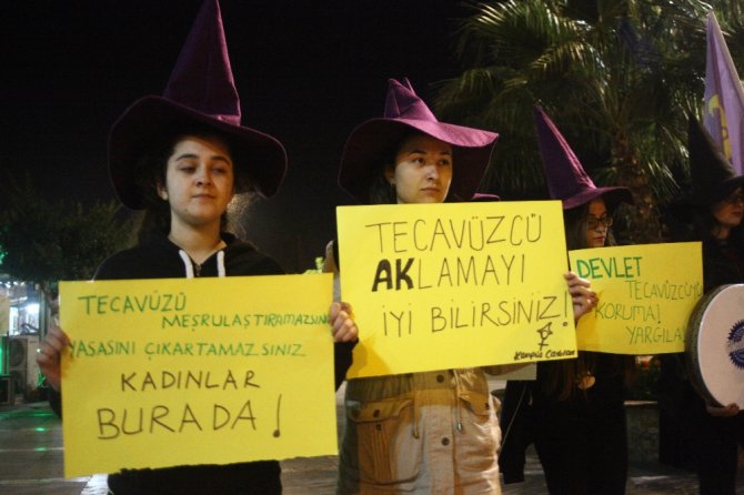 İzinsiz Cinsel İstismar Protestosuna 12 Gözaltı