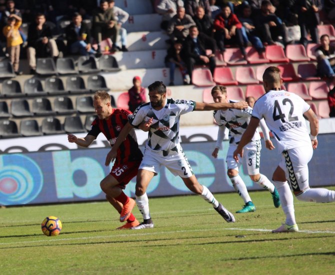 Gaziantepspor Evinde Farklı Kaybetti