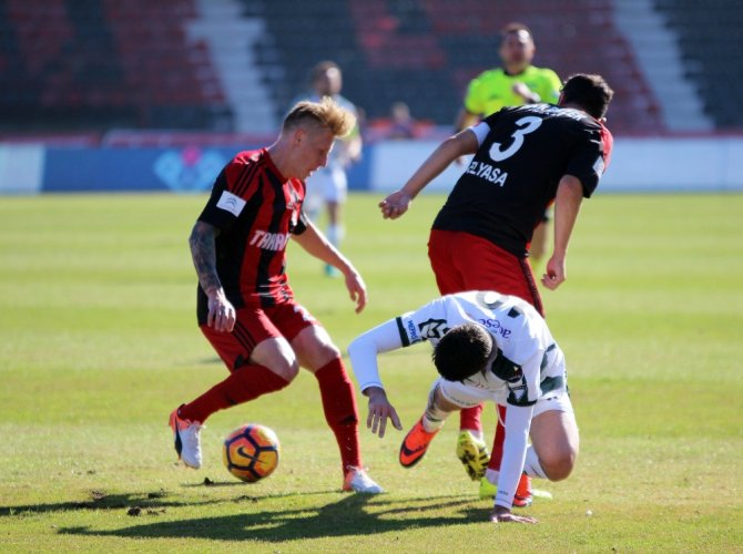 Gaziantepspor Evinde Farklı Kaybetti