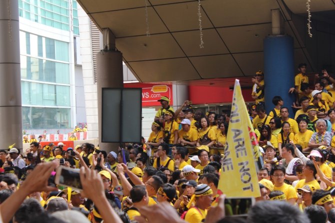 Malezya’da Yolsuzluk Protestosu