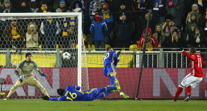 Bayern Münih’e Rusya’da Soğuk Duş