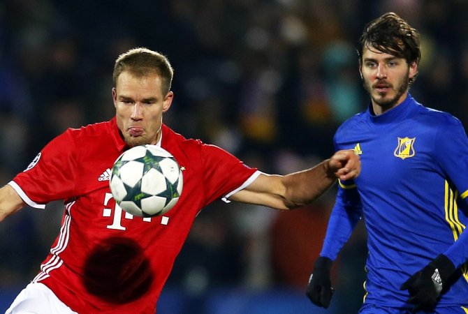 Bayern Münih’e Rusya’da Soğuk Duş