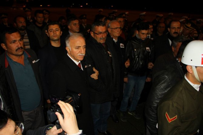 Şehidin Cenazesi Samsun’a Getirildi