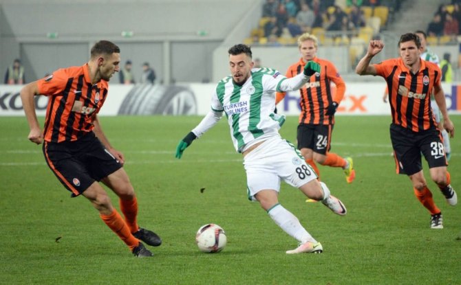 Konyaspor Avrupa Ligi’ne Veda Etti