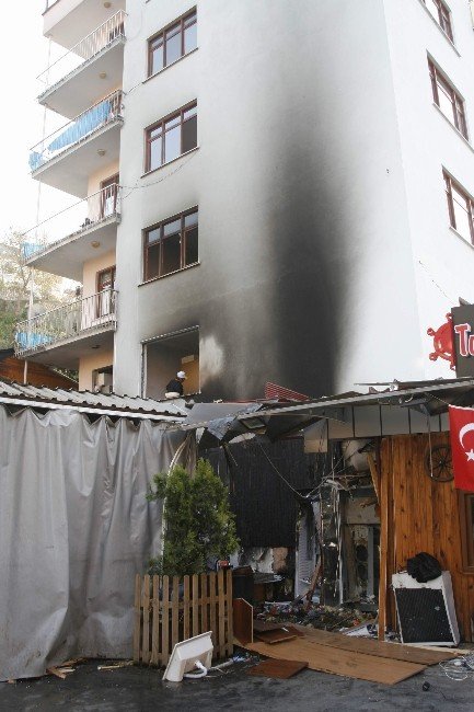 Trabzon’da Yangın Çevre Sakinleri Korkuttu