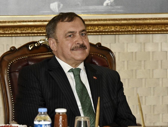 Orman Ve Su İşleri Bakanı Veysel Eroğlu Gümüşhane’de