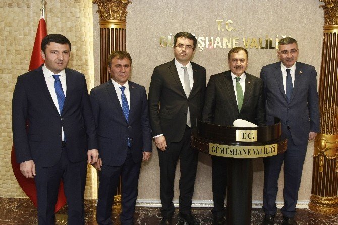 Orman Ve Su İşleri Bakanı Veysel Eroğlu Gümüşhane’de