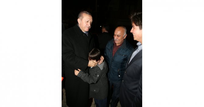 Erdoğan’dan 15 Temmuz Şehidinin Ailesine Ziyaret