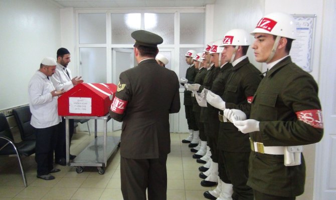 Fırat Kalkanı Şehidi Memleketine Uğurlandı