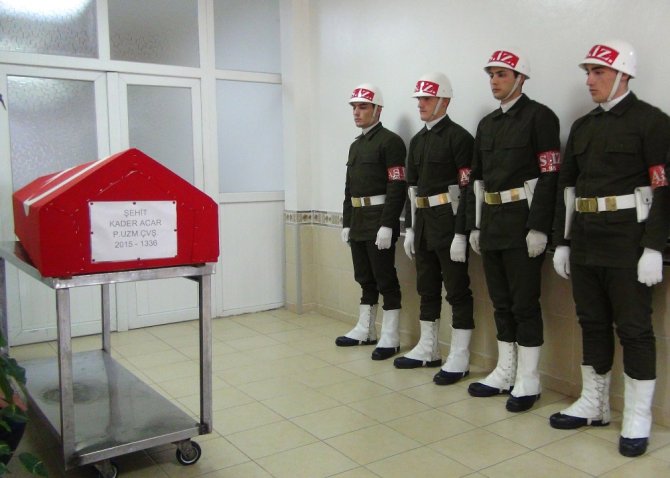 Fırat Kalkanı Şehidi Memleketine Uğurlandı