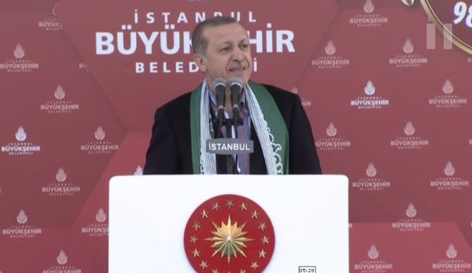 Erdoğan’dan Ap’ye: Haddinizi Bilin!