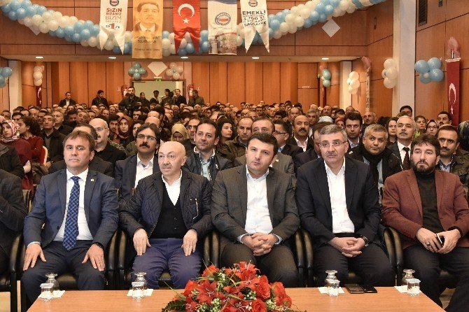 Memur-sen Genel Başkanı Ali Yalçın Gümüşhane’de