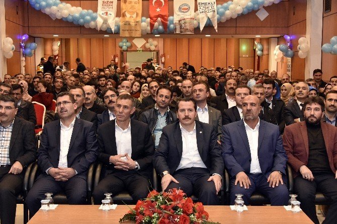 Memur-sen Genel Başkanı Ali Yalçın Gümüşhane’de