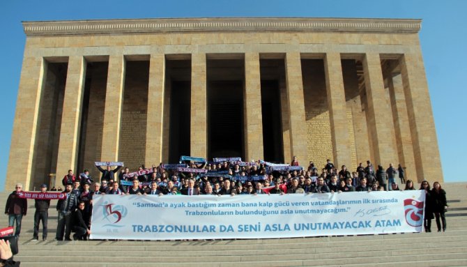 Trabzonspor Heyeti Anıtkabir’de