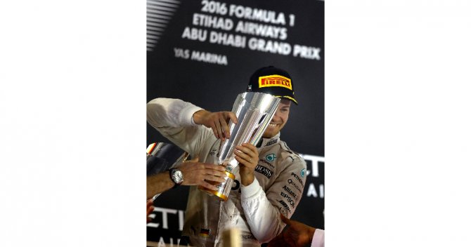 Formula 1’de Mutlu Sona Rosberg Ulaştı