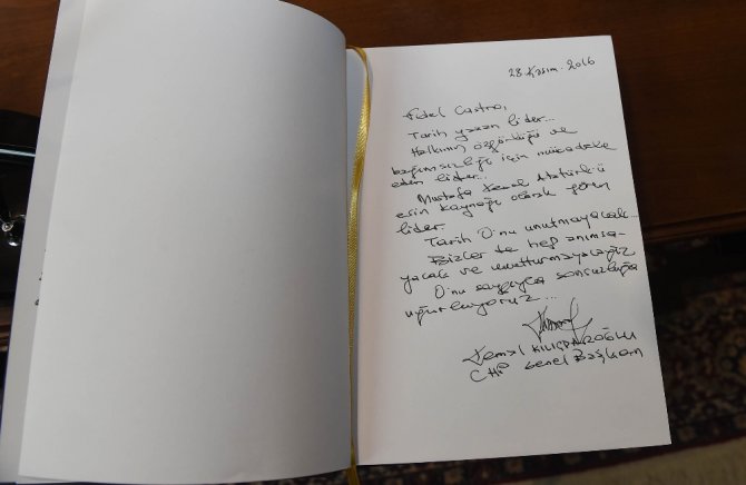 "Castro’yu Hep Anımsayacak Ve Unutturmayacağız"
