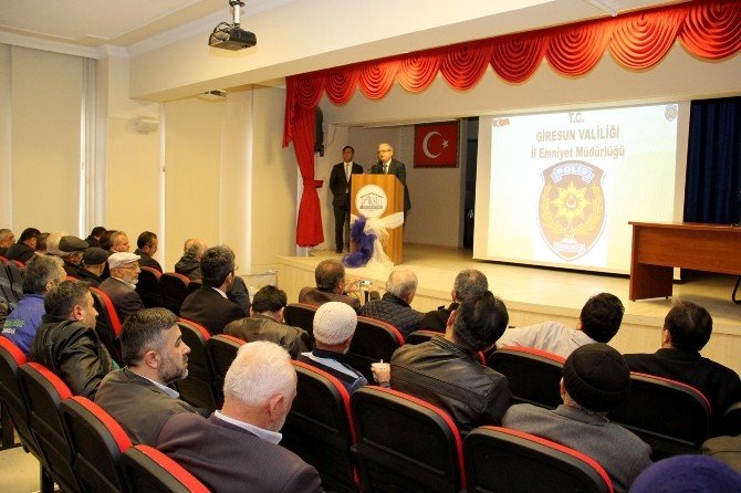 Giresun’da Asayiş Ve Huzur Toplantısı
