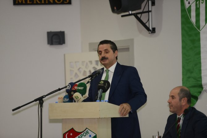 Bakan Çelik’ten Bursaspor’a Tam Destek