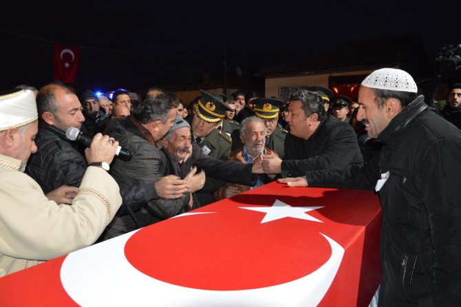 Çorum Şehidini Uğurladı