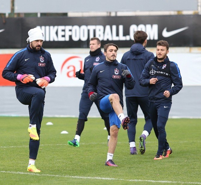 Trabzonspor, Kayserispor Maçı Hazırlıklarını Sürdürdü