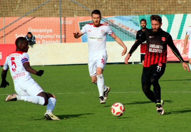 Ümraniyespor Samsunspor’u Tek Golle Geçti