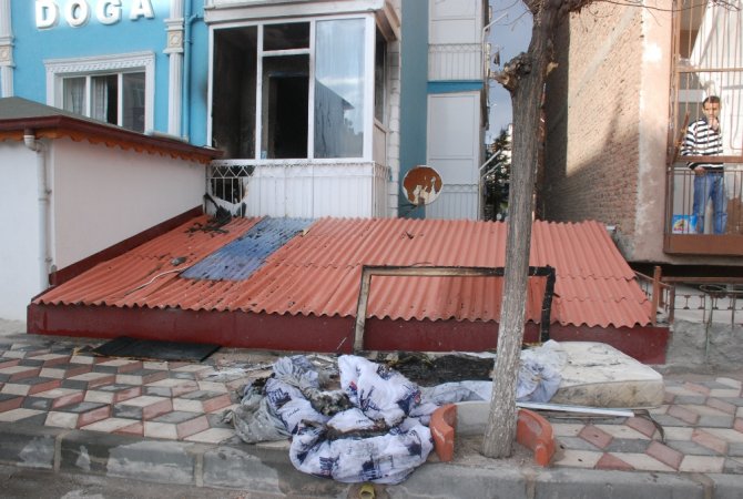 Tokat’ta Kız Öğrenci Yurdunda Yangın