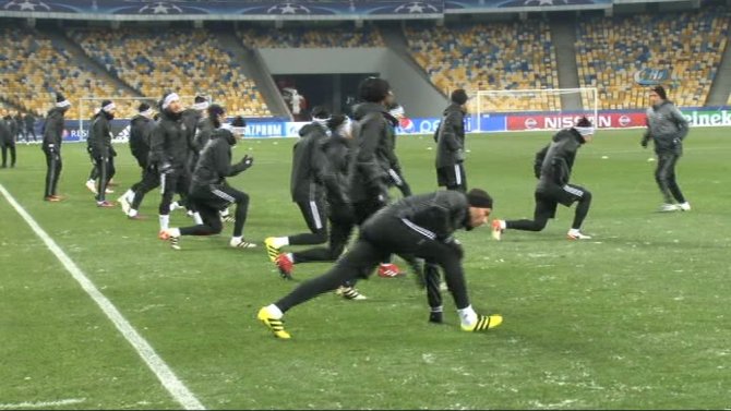 Beşiktaş, Dinamo Kiev Sınavına Hazır