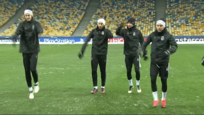 Beşiktaş, Dinamo Kiev Sınavına Hazır