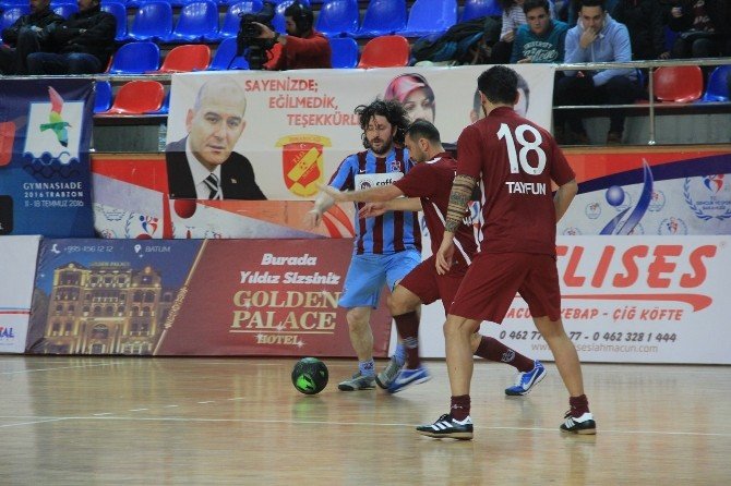 Trabzonspor’un Efsaneleri Karşı Karşıya Geldi
